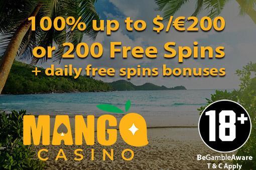 mango casino free spins
