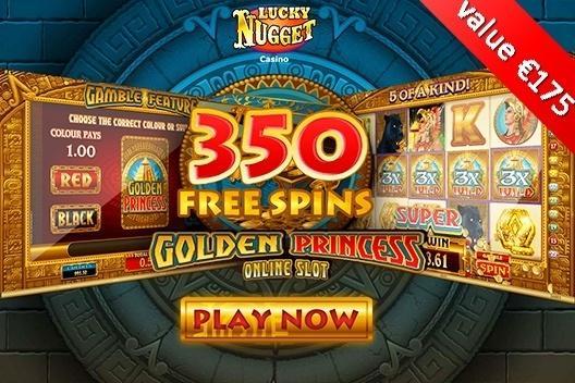 Golden Princess free spins