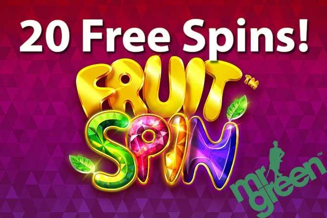 fruit spin free spins