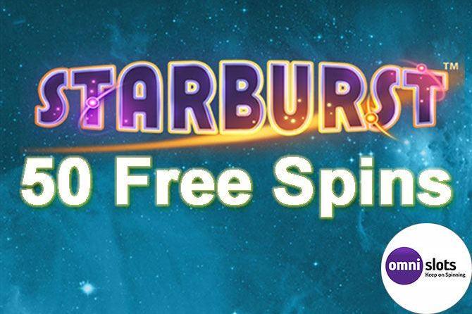 50 Free Spins On Starburst