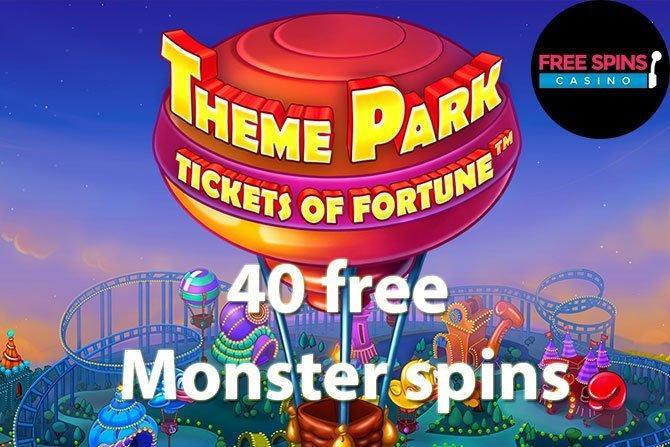 Theme Park Tickets of Fortune spins