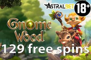 Gnome Wood 129 free spins Astralbet