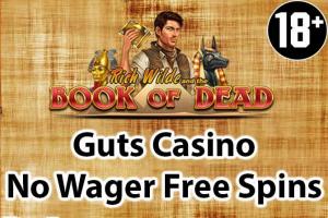 Guts Casino No Wager free spins