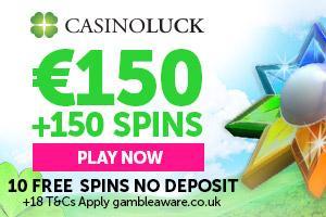 Casinoluck freespins no deposit