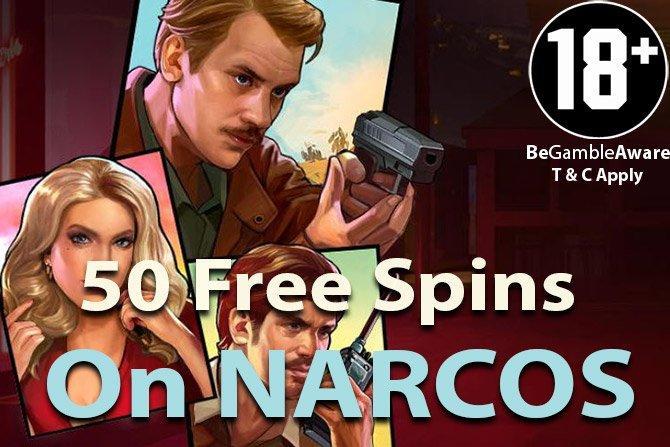 free spins on narcos slot machine
