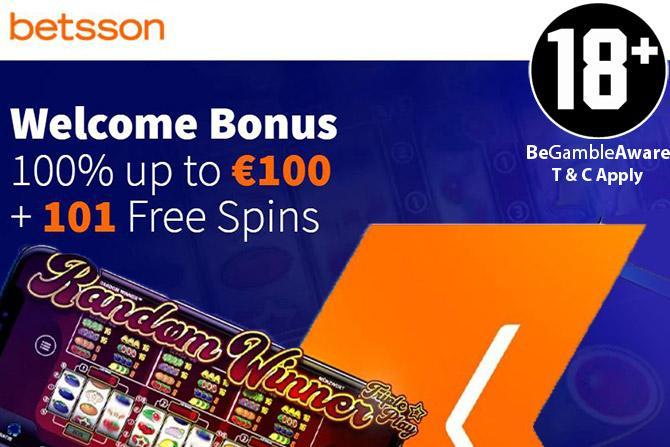 Betsson free spins bonus