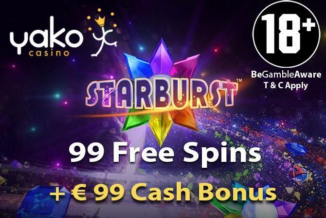 99 starburst freespins