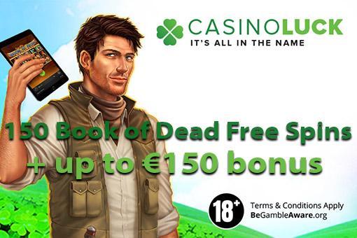 Casinoluck freespins no deposit