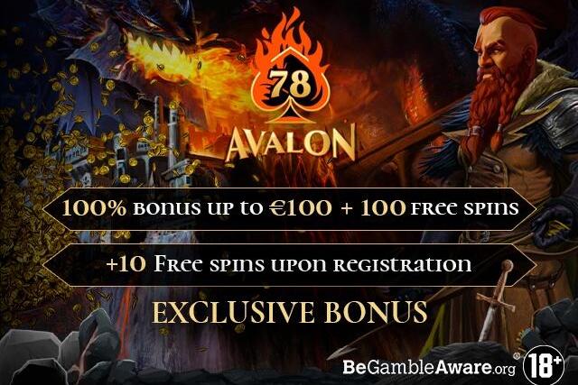 avalon 78 casino freespins