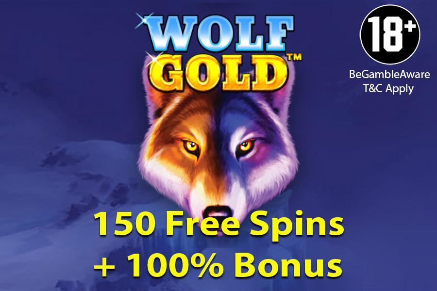 woocasino free spins bonus wolf gold